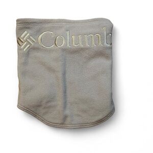 Columbia Tan Fleece Neck Gaiter